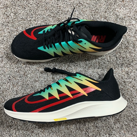 nike zoom rival fly black